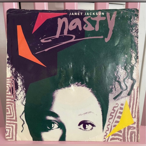 Janet Jackson - Nasty / You'll Never Find (A Love Like Mine) 45RPM 7" vinyl - Picture 1 of 4